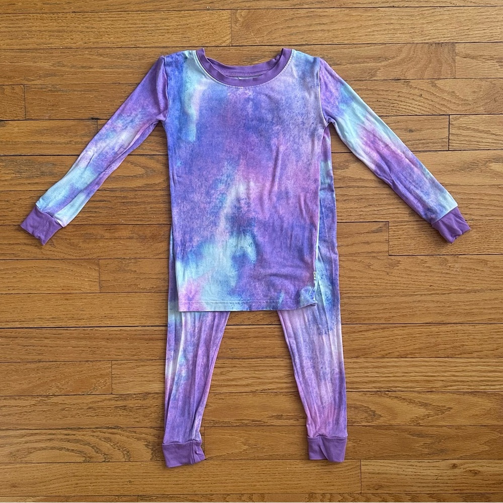 Little Sleepies Tie Dye Long Sleeve Pajamas 4T